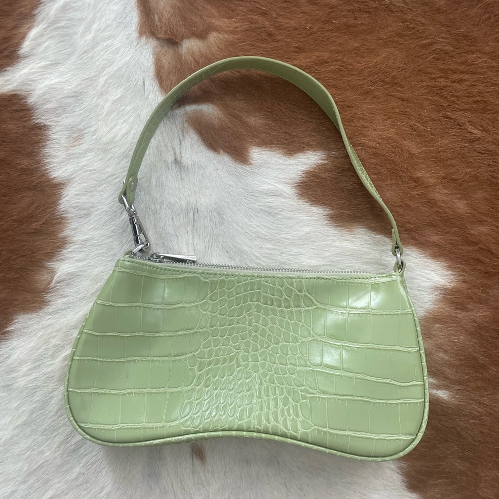 JW PEI Green Shoulder Bag
